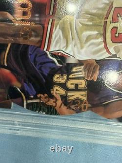 1998 Upper Deck MJX Michael Jordan #71 Timepieces Bronze #123/230 JERSEY MATCH