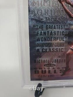 1999-00 Michael Jordan Upper Deck Now Showing Level 1 Quantum /100 PSA 9 MINT