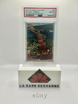 1999-00 Ultimate Victory Michael Jordan Victory Collection /100 PSA 8 Bulls