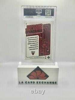 1999-00 Ultimate Victory Michael Jordan Victory Collection /100 PSA 8 Bulls