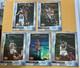 1999-00 Upper Deck Michael Jordan Cool Air 5 Cards, Beautiful Condition, Rare