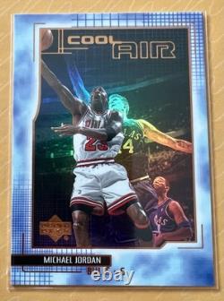 1999-00 Upper Deck Michael Jordan Cool Air 5 Cards, Beautiful Condition, Rare