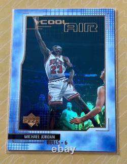 1999-00 Upper Deck Michael Jordan Cool Air 5 Cards, Beautiful Condition, Rare