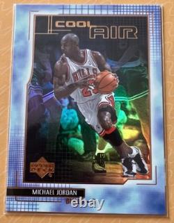 1999-00 Upper Deck Michael Jordan Cool Air 5 Cards, Beautiful Condition, Rare