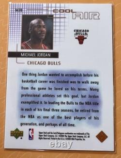 1999-00 Upper Deck Michael Jordan Cool Air 5 Cards, Beautiful Condition, Rare
