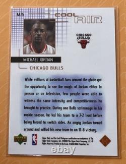 1999-00 Upper Deck Michael Jordan Cool Air 5 Cards, Beautiful Condition, Rare
