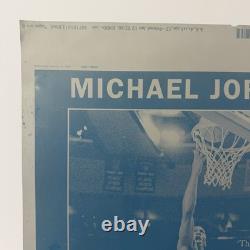 1999 NY Daily News Printing Plate Michael Jordan Bulls Double Nickel Garden