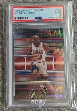 1999 SPX Spxcitement Michael Jordan #S20 PSA 9 Mint New Slab