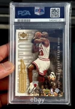 1999 UD Century Legend Generations Michael Jordan + Kobe Bryant? PSA 9