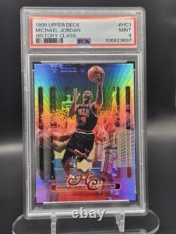 1999 Upper Deck MICHAEL JORDAN #HC1 History Class HOLO INSERT? PSA 9 MINT