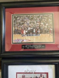 2 Framed Michael Jordan Bulls NBA Finals Photo Prints created by Schuth Studios