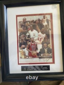 2 Framed Michael Jordan Bulls NBA Finals Photo Prints created by Schuth Studios