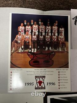 2-Vintage Michael Jordan Fan Mail Packets F. A. M. E Facsimile Signature Pictures