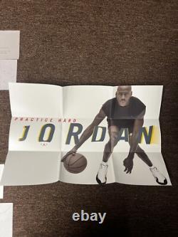 2-Vintage Michael Jordan Fan Mail Packets F. A. M. E Facsimile Signature Pictures