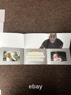 2-Vintage Michael Jordan Fan Mail Packets F. A. M. E Facsimile Signature Pictures