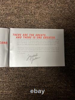 2-Vintage Michael Jordan Fan Mail Packets F. A. M. E Facsimile Signature Pictures