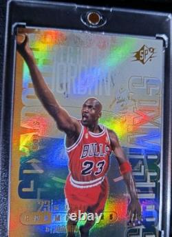 2000 SPx Masters Michael Jordan #M1 Refractor Chicago Bulls Rare Card