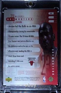 2000 SPx Masters Michael Jordan #M1 Refractor Chicago Bulls Rare Card
