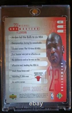 2000 SPx Masters Michael Jordan #M1 Refractor Chicago Bulls Rare Card