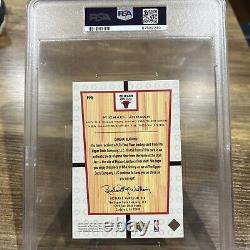 2000 UD Century Legends MJ'S Final Floor Michael Jordan GU FLOOR PSA5 EX