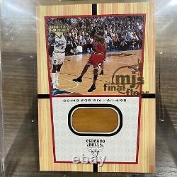 2000 UD Century Legends MJ'S Final Floor Michael Jordan GU FLOOR PSA5 EX