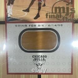 2000 UD Century Legends MJ'S Final Floor Michael Jordan GU FLOOR PSA5 EX