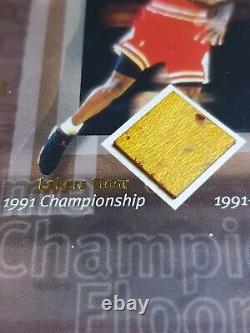 2000 Upper Deck Michael Jordan /2300 Triple GAME CHAMPIONSHIP FLOOR Boards