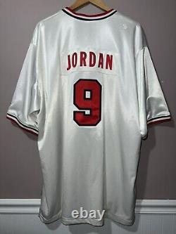 2000's NIKE MICHAEL JORDAN USA BASKETBALL DREAM TEAM WARMUP JERSEY SHIRT XXL new