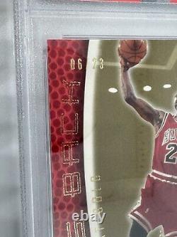 2001 U. D. MJ's Back 23 Karat Gold #MJ-85 Michael Jordan Bulls HOF 06/23 PSA 9