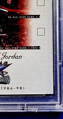 2001 Upper Deck Michael Jordan All-Star Fanfest #AS1 0541/2002 PSA 10 GEM MINT