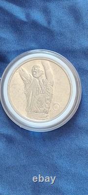 2001 Upper Deck Michael Jordan NBA Basketbal 2 Coins Medallion edition limited