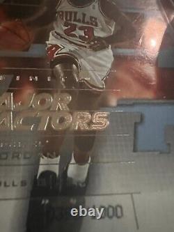 2002-03 Michael Jordan UD Major Factors serial # 390/1000 very rare