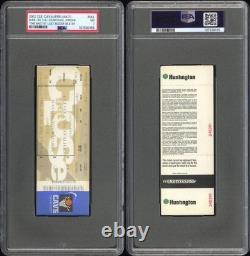 2002 Wizards Michael Jordan LAST BUZZER BEATER Ticket Ever! The SHOT 3! POP 3