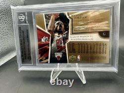 2003-04 SPx Michael Jordan #9 Spectrum BGS 9 Mint Missing /25 S/N