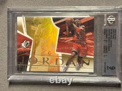 2003-04 SPx Michael Jordan #9 Spectrum BGS 9 Mint Missing /25 S/N