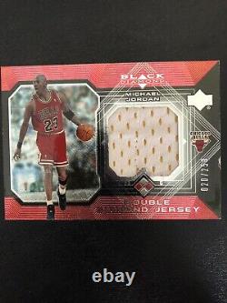 2005-06 Michael Jordan Upper Deck Black Double Diamond Game Used Jersey /250