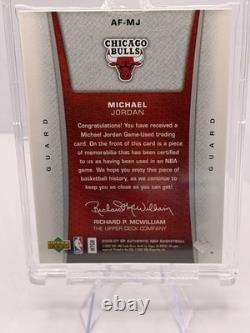 2006-07 SP Authentic Authentic Game Used Michael Jordan #AF-MJ (MEM) Bulls