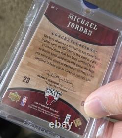 2006-07 Upper Deck Hardcourt Game Floor GF-7 Michael Jordan Game-Used Bulls