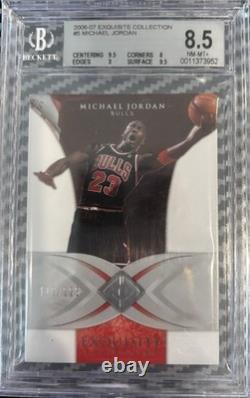 2006-2007 Exquisite Collection #5 Michael Jordan /225