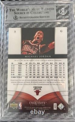 2006-2007 Exquisite Collection #5 Michael Jordan /225
