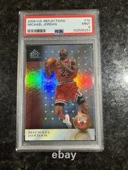 2006 Upper Deck Michael Jordan Reflections #14 PSA 9 Mint Low Population Rare
