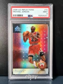 2006 Upper Deck Michael Jordan Reflections #14 PSA 9 Mint Low Population Rare