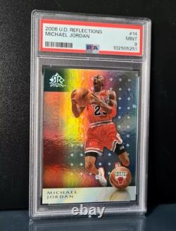 2006 Upper Deck Michael Jordan Reflections #14 PSA 9 Mint Low Population Rare