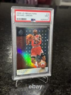 2006 Upper Deck Michael Jordan Reflections #14 PSA 9 Mint Low Population Rare