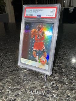2006 Upper Deck Michael Jordan Reflections #14 PSA 9 Mint Low Population Rare