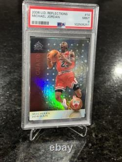 2006 Upper Deck Michael Jordan Reflections #14 PSA 9 Mint Low Population Rare