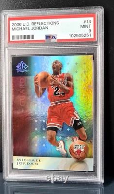2006 Upper Deck Michael Jordan Reflections #14 PSA 9 Mint Low Population Rare