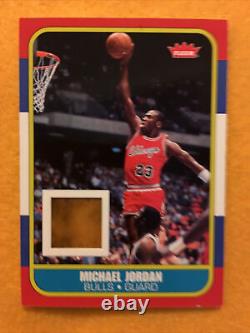 2007-08 Fleer Michael Jordan 1986 Rookie Card Game Used College Floor Insert
