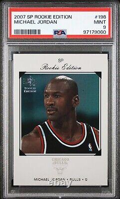 2007 SP Rookie Edition Michael Jordan PSA 9 Mint #196 POP 14! Rare NBA Card