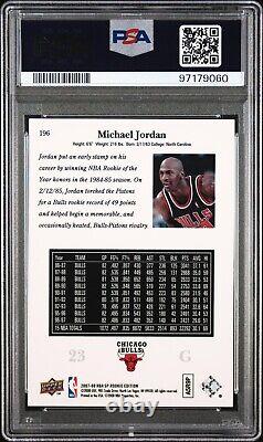 2007 SP Rookie Edition Michael Jordan PSA 9 Mint #196 POP 14! Rare NBA Card